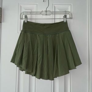 Aerie Green Tennis Skort